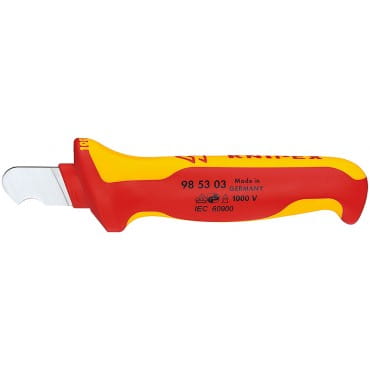 Нож для удаления оболочки круглого кабеля KNIPEX KN-985303