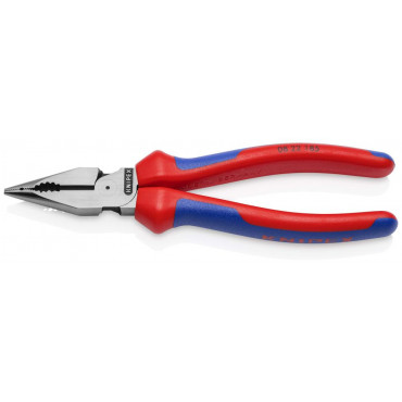 Плоскогубцы комбинированные остроконечные с удлинёнными губками KNIPEX KN-0822185SB
