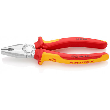 Плоскогубцы комбинированные VDE KNIPEX KN-0306200SB