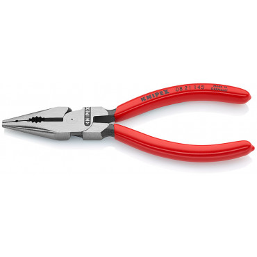 Плоскогубцы комбинированные остроконечные с удлинёнными губками KNIPEX KN-0821145SB