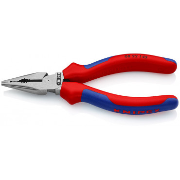 Плоскогубцы комбинированные остроконечные с удлинёнными губками KNIPEX KN-0822145SB