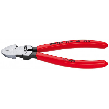 Кусачки боковые для пластмассы KNIPEX KN-7201160SB