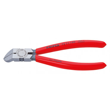 Кусачки боковые для пластмассы KNIPEX KN-7211160SB