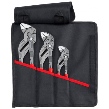 Набор переставных клещей, в сумке-скрутке, 3 пр., KNIPEX KN-001955S11