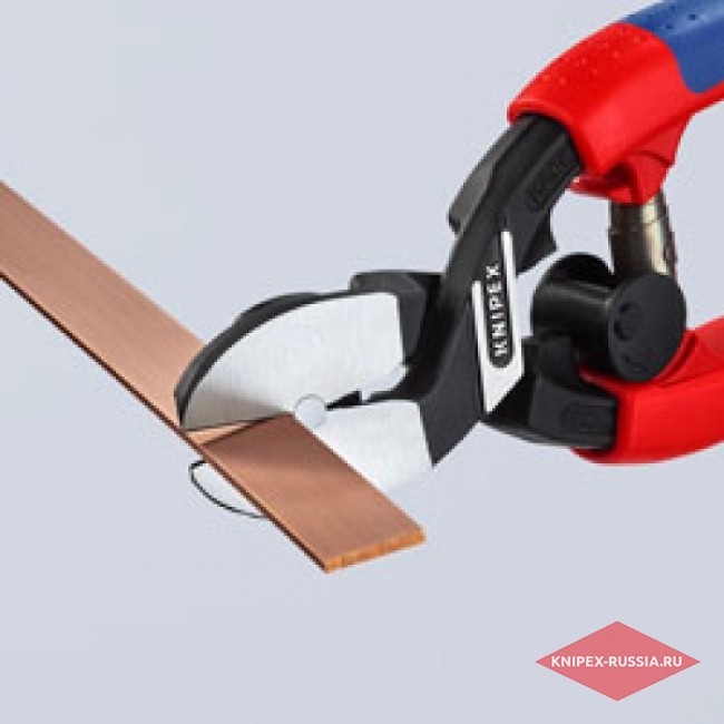 Кусачки боковые усиленные для мягких материалов KNIPEX KN-7262200
