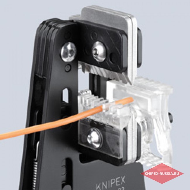 Прецизионный инструмент для удаления изоляции с фасонными ножами KNIPEX KN-121202