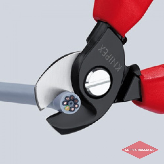 Ножницы для кабеля с функцией удаления изоляции KNIPEX KN-9541165