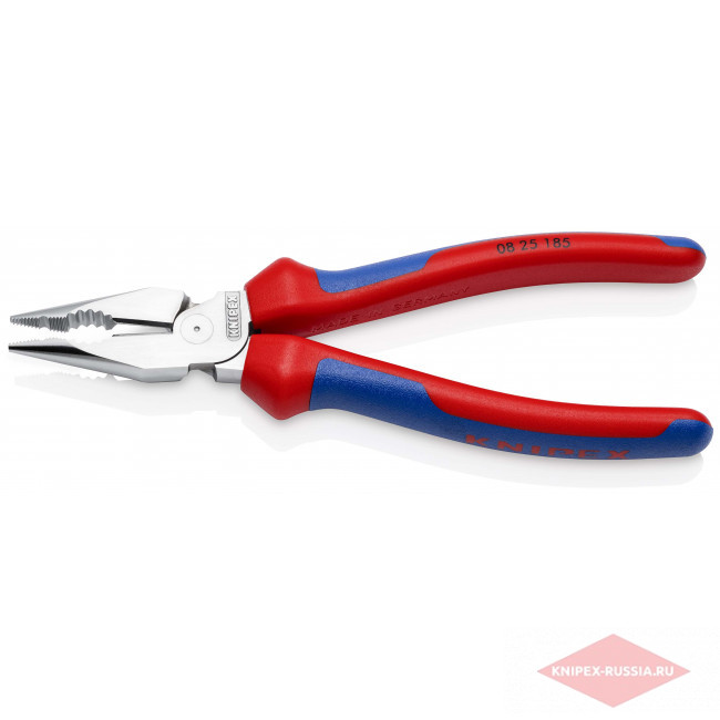 Плоскогубцы комбинированные остроконечные с удлинёнными губками KNIPEX KN-0825185