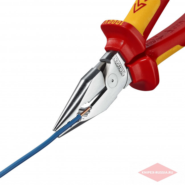 Плоскогубцы комбинированные остроконечные с удлинёнными губками KNIPEX KN-0826185