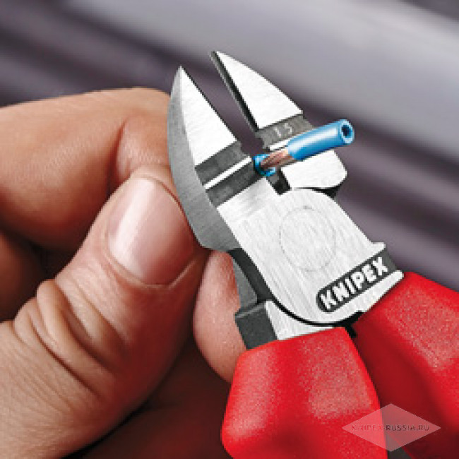 Кусачки боковые для удаления изоляции KNIPEX KN-1422160SB
