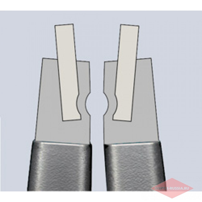 Прецизионные щипцы для внутренних стопорных колец KNIPEX KN-4921A11SB