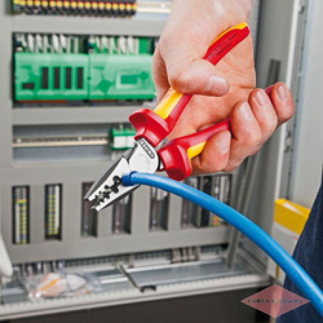 Инструмент для обжима контактных гильз KNIPEX KN-9771180SB